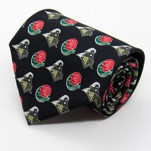 Purdue University Rose Bowl Men's Tie, Logo Print